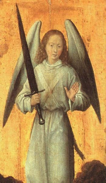 Hans Memling The Archangel Michael china oil painting image